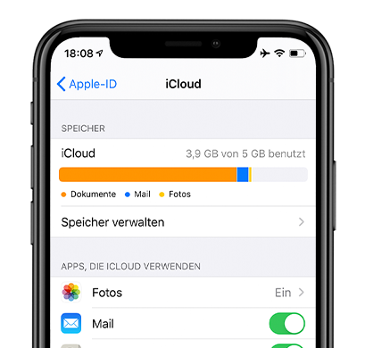 iCloud einrichten und verwenden 6