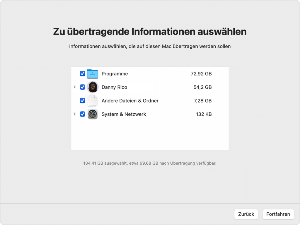 Mac Daten mit Time Machine sichern