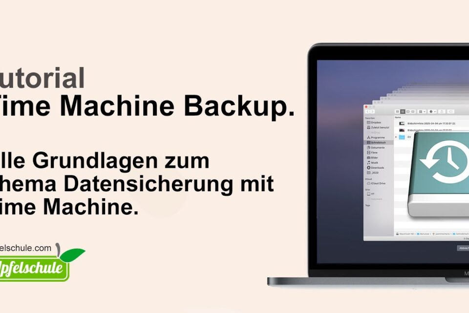 Time Machine Backup einrichten | Datensicherung für deinen Mac 6 Time Machine Backup einrichten | Datensicherung für deinen Mac 4