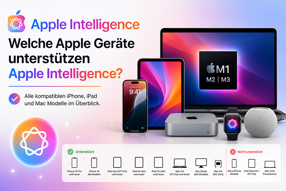 Apple Intelligence: Welches Gerät bekommt die KI-Funktionen? (Stand 2026) 2