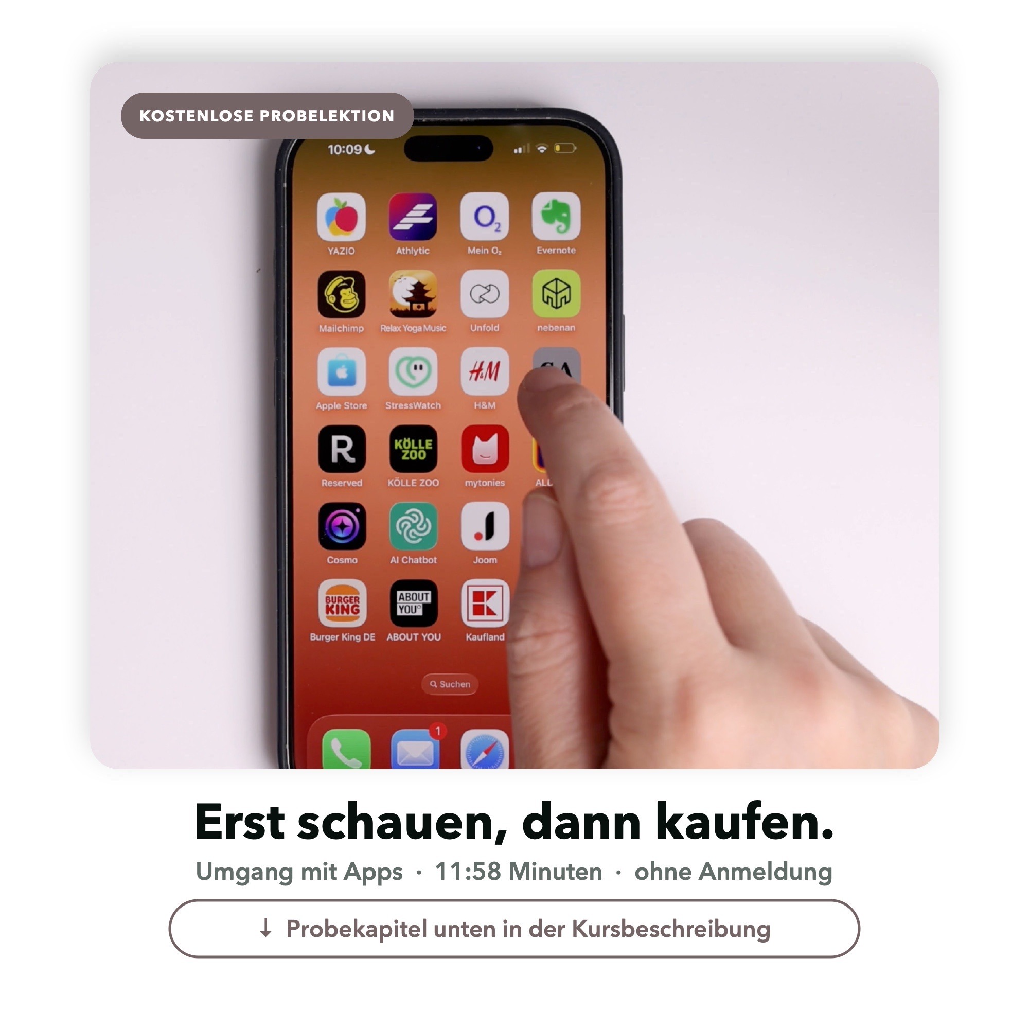 iPhone Kurs (Videotraining) 4 iPhone Kurs (Videotraining) – Bild 3
